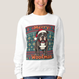 Sudadera Pitbull Merry Woofmas