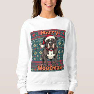 Sudadera Pitbull Merry Woofmas
