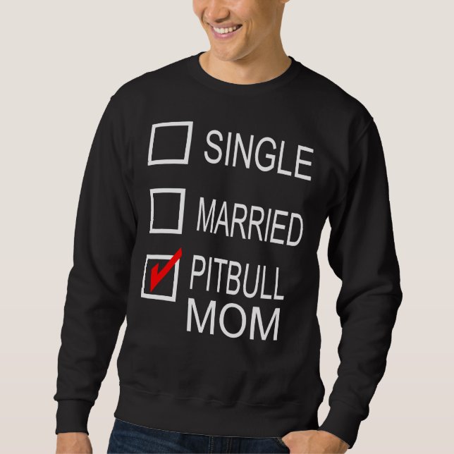 Sudadera Pitbull Mom Design 83 (Anverso)