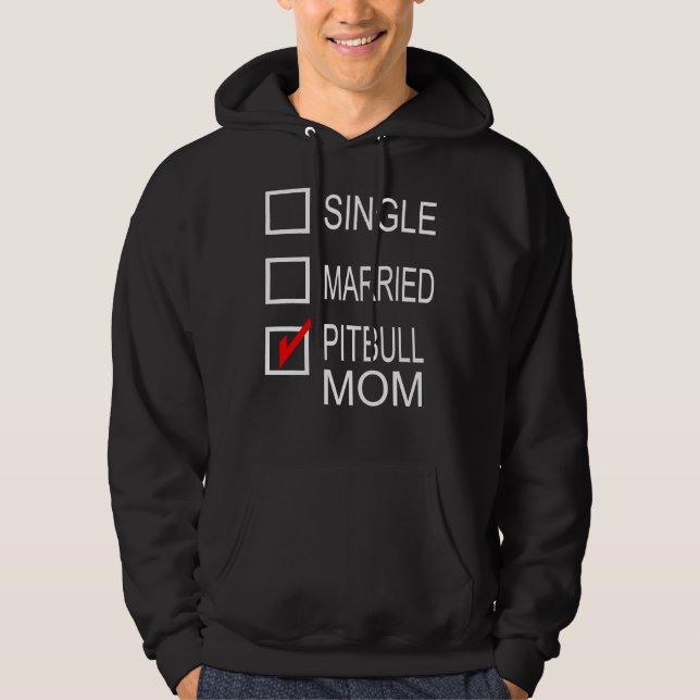 Sudadera Pitbull Mom Design 83 (Anverso)
