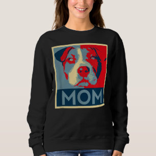 Sudadera Pitbull Mom Dog Lover Pit Bull Rescatador Para Mad