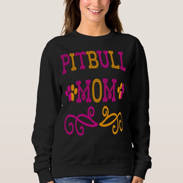 Sudadera Pitbull Mom Essential 87 (Anverso)