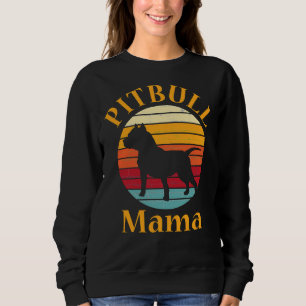 Sudadera Pitbull Mom Pit Bull Mama Pittie Pitty Cute Dote L