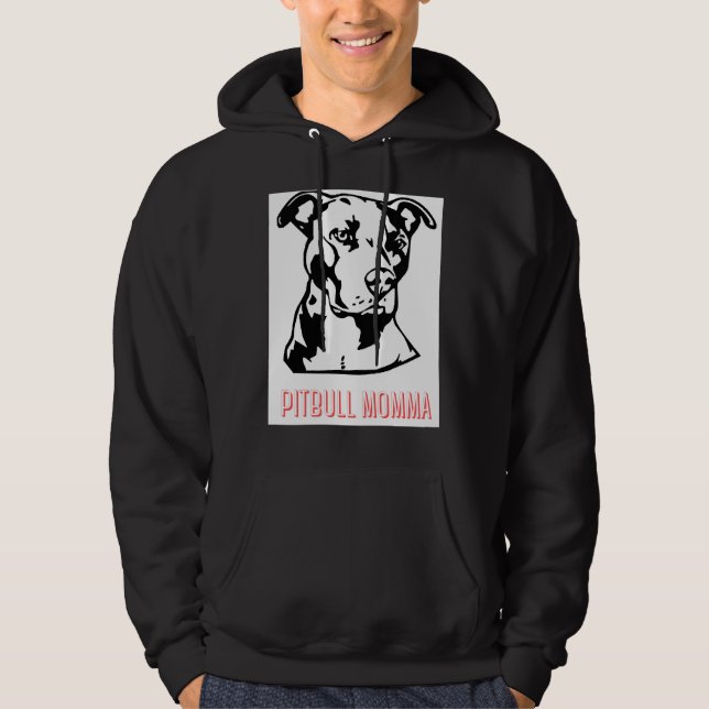 Sudadera Pitbull Momma (Anverso)
