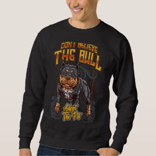 Sudadera Pitbull no cree que el toro adopte a los Mascotas