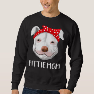 Sudadera Pitbull Perro Amantes del Día de la Madre de mamá