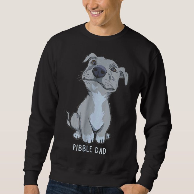 Sudadera Pitbull Pibble Dad Gif (Anverso)