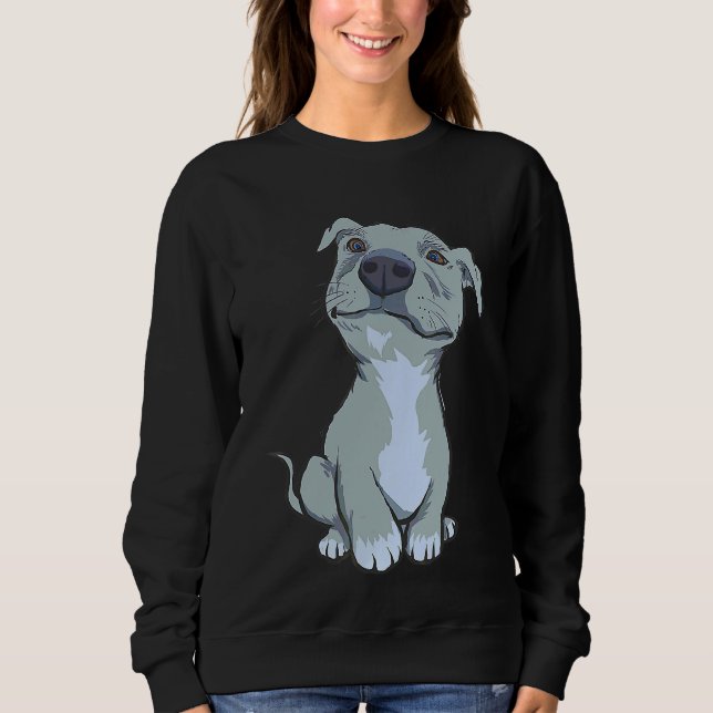 Sudadera Pitbull Pibble Mom (Anverso)