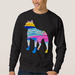 Sudadera Pitbull Pintado Silhouette