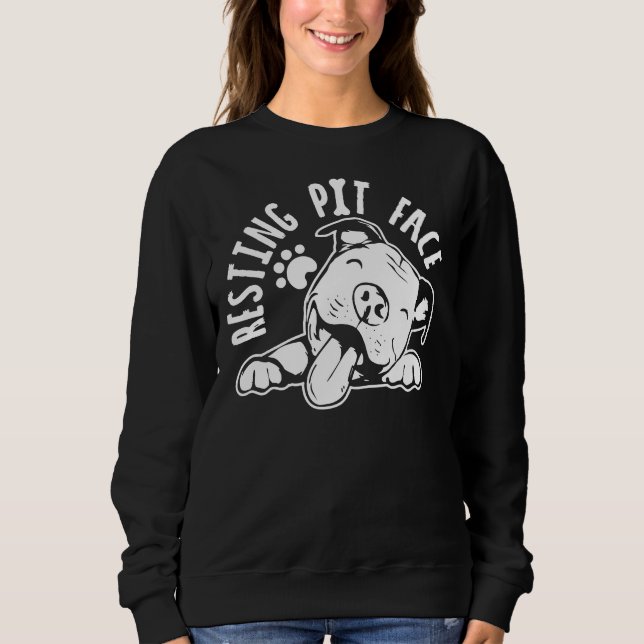 Sudadera Pitbull Pit Face (Anverso)