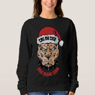 Sudadera Pitbull Santa