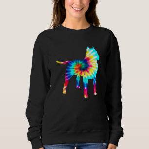 Sudadera Pitbull Tie Dye Colorous Dog Dueño Pittie Pibble D