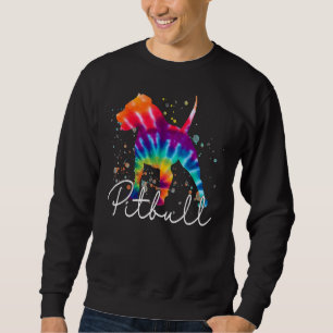 Sudadera Pitbull Tie Dye Rainbow Doover
