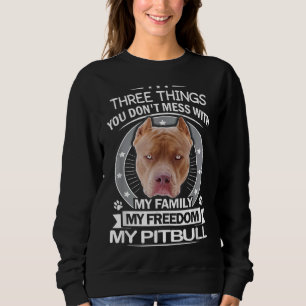 Sudadera Pitbull Tres Cosas Que No Te Des Cuenta Con Divert