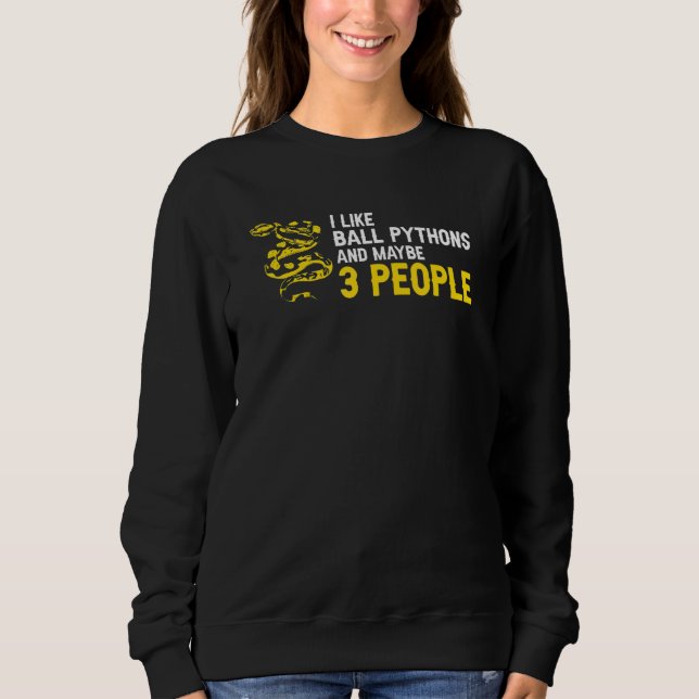 Sudadera Pitón Bola Plátano y Diseños de Reptiles Noodle 2 (Anverso)