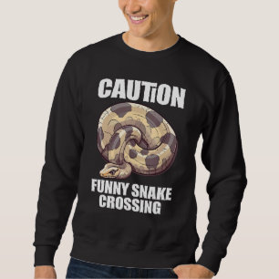 Sudadera Pitón Bola Serpiente  Reptil  Noodle Reptil Snek 7