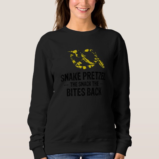 Sudadera Pitón de bola plátano y diseños de reptiles Noodle (Anverso)