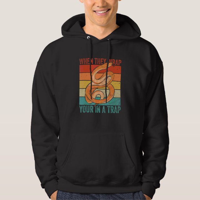 Sudadera Pitón Real Antiguo y Pitón Bola de Coral (Anverso)