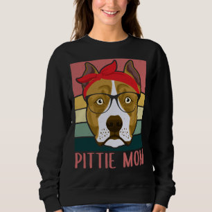 Sudadera Pittie Mom American Pit Bull Terrier Dueño