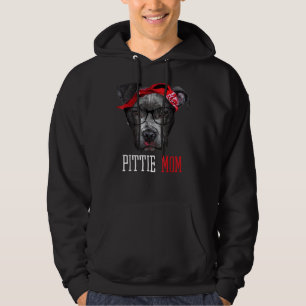 Sudadera Pittie-Mom-Pitbull-Dog-Lovers-Mothers Day- Mujeres