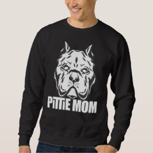 Sudadera Pittie Mom Pitbull Propietario American Bully Love