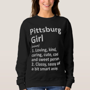 Sudadera Pittsburg Chica Tx Texas Funny City Home Roots