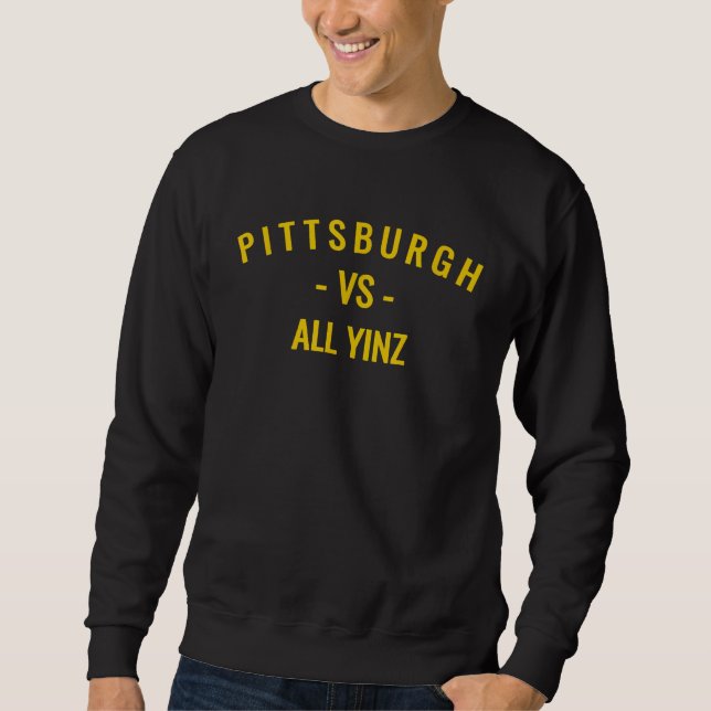 Sudadera Pittsburgh V s Todos Yinz (Anverso)