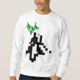 Sudadera Píxel Minimalista de gamer de manga larga Athleiel
