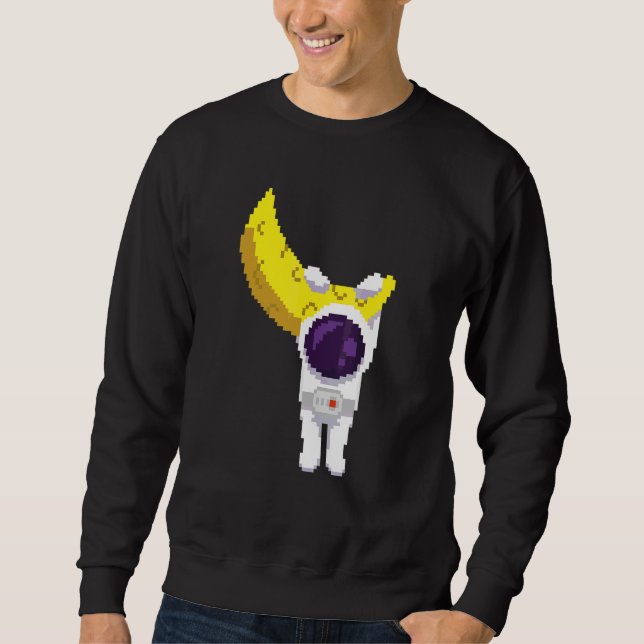 Sudadera Píxel Pequeño Astronauta (Anverso)