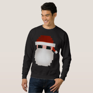 Sudadera Pixel Santa