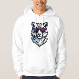Sudadera Pixel Snow Leopard Guay