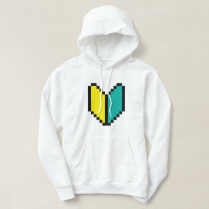 Sudadera Pixel Wakaba de 8 bits/Marca Shoshinsha