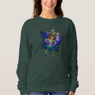 Sudadera Pixie alado azul