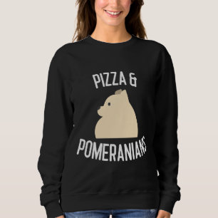 Sudadera Pizza Amp Pomeranians Dog Lover