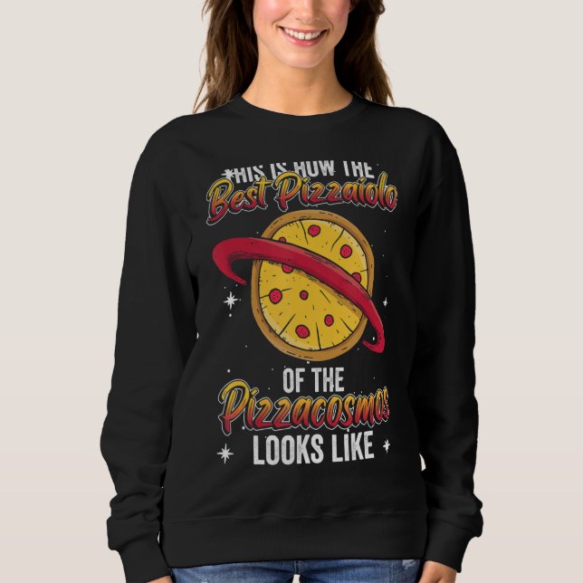 Sudadera Pizza Baker Y Pizza (Anverso)