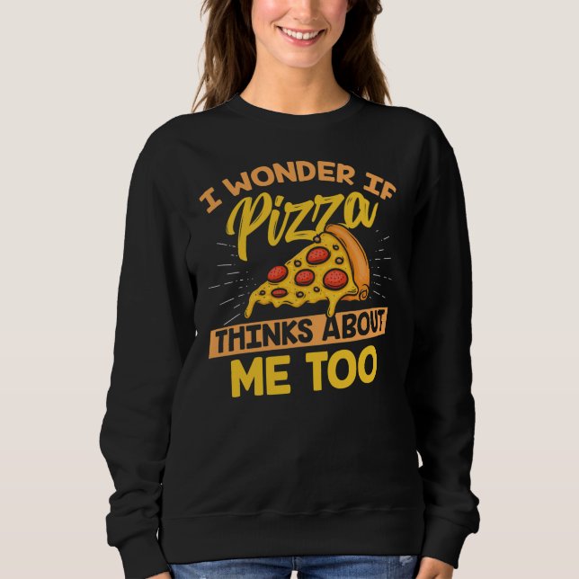 Sudadera Pizza Cocina Lover Baking Fan Cocina Gourmet Slage (Anverso)