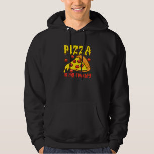 Sudadera Pizza Como Terapia Comida Italiana Comer Pizza