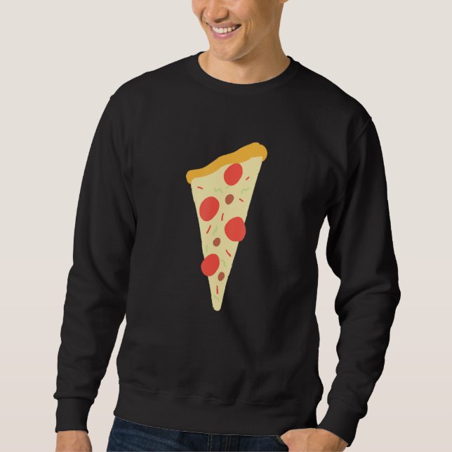 Sudadera Pizza Costume Halloween Pizza Slice   (Anverso)