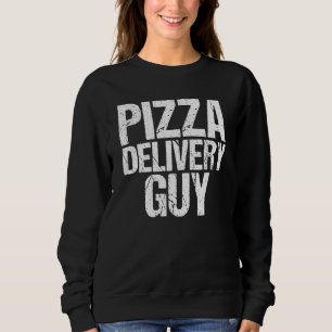 Sudadera Pizza Delivery Guy Italiano Foodie Pun Costume