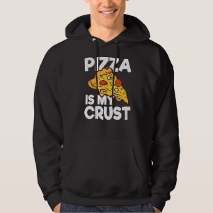 Sudadera Pizza es mi curiosa comida de Novedad Pizza Puns
