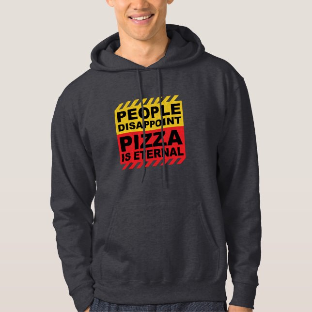 SUDADERA PIZZA ES PARA SIEMPRE (Anverso)
