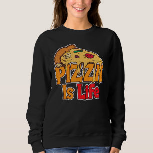 Sudadera Pizza Es Un Fiesta De Pizza De La Vida