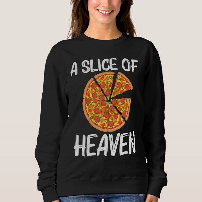 Sudadera Pizza For Men Women Italian Pizza Slice Food (Anverso)