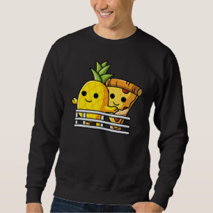 Sudadera Pizza Hawaii Pose Pineapple Y Pizza En Ship Rai