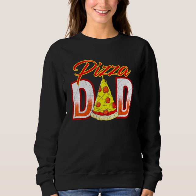 Sudadera Pizza I Love Pizza Dad (Anverso)