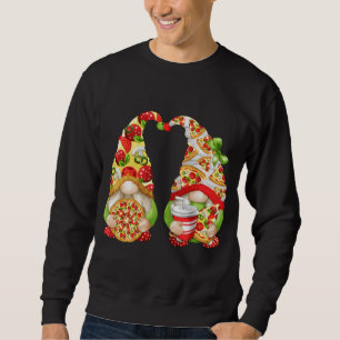 Sudadera Pizza Lover Con Patrón Cuto Y Gracioso Coincidenci