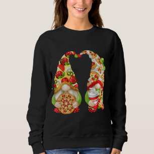 Sudadera Pizza Lover Con Patrón Cuto Y Gracioso Coincidenci