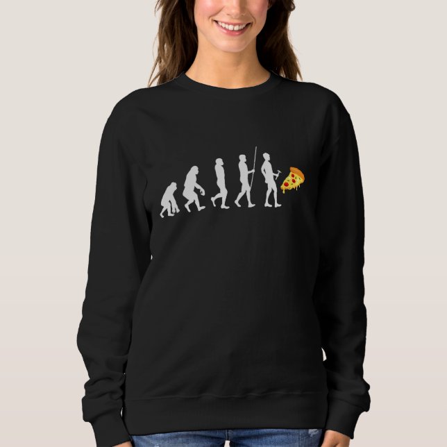 Sudadera Pizza Mozarella Sauce Chewy italiano (Anverso)