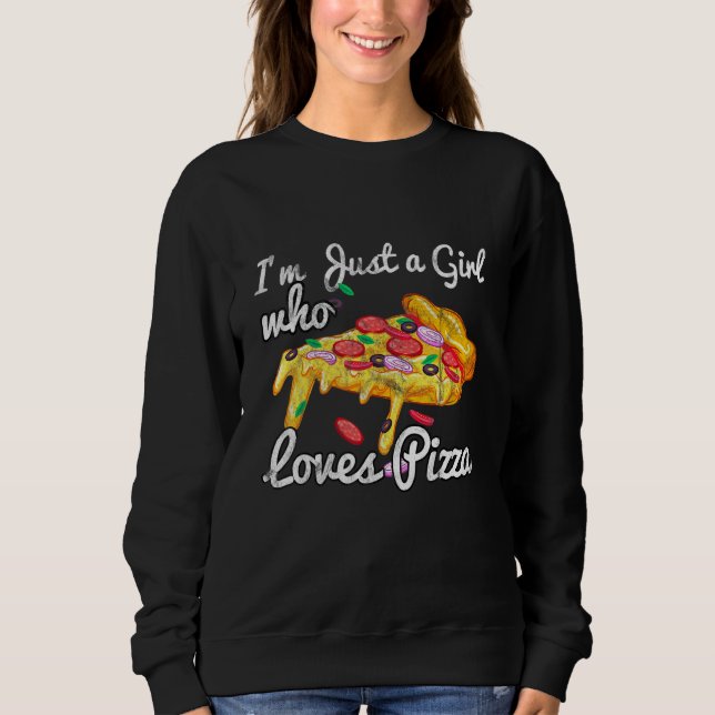 Sudadera Pizza Mozarella Sauce Italiano 1 (Anverso)