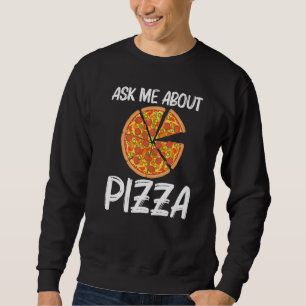 Sudadera Pizza para hombres mujeres rebanada de pizza itali